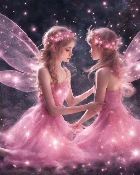 magical fairy twin fairies fairy friends fairy bedroom wall decor
