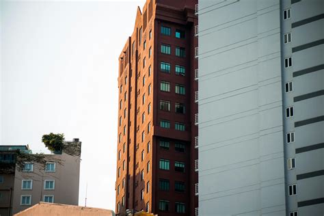 Aerial View of Blocks of Flats and a City StreetFree Stock Photo