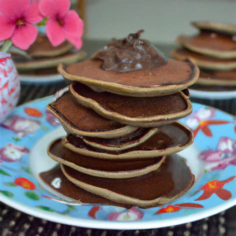 inha Panquecas de Chocolate A Receitinha Perfeita para o Seu Café da