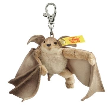 Steiff Fledermaus Schlüsselanhänger 9 cm beige 112324