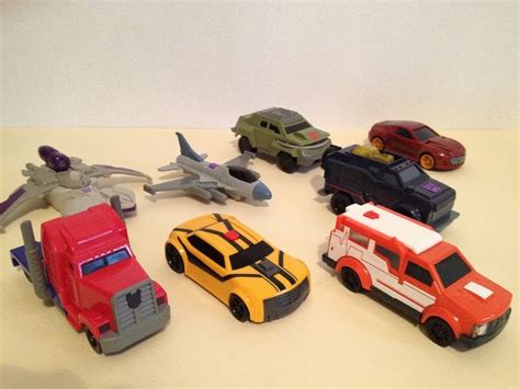 Mcdonalds Transformers Prime Happy Meal Toys Full Set Review