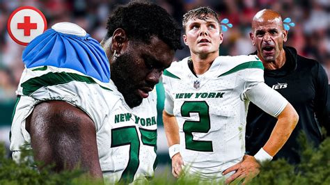 Jets' Mekhi Becton exits Week 11 game vs Bills with ankle injury