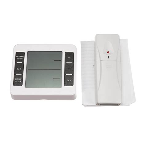 wireless digital freezer thermometer indoor outdoor audible alarm with ...