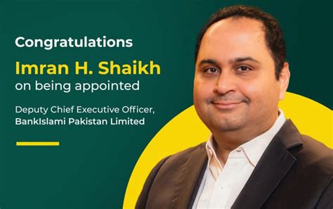 Heartiest Congratulations To Mr Imran Haleem Shaikh On His Appointment