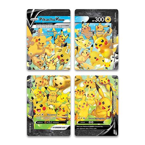 Pokemon TCG Celebrations Pikachu V Union Box 820650809156 Mwave