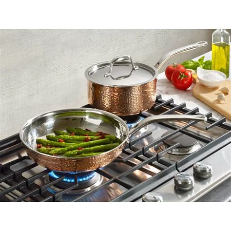 Gotham Steel Gotham Steel Hammered Copper Piece Ceramic Non Stick