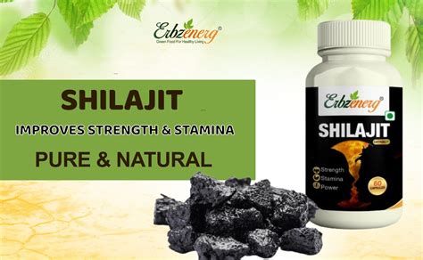 Shilajit Capsule Erbzenerg Sexual Supplements