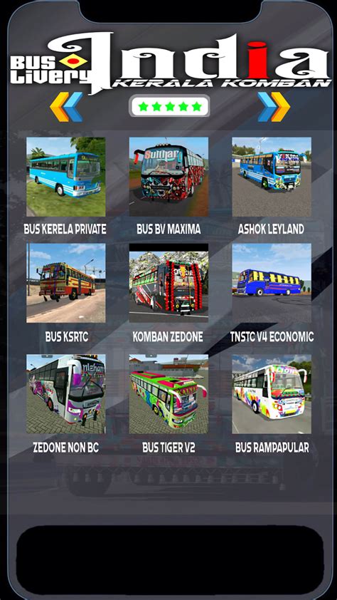 Bus Livery India Kerala Komban for Android - Download