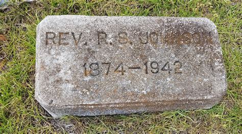 Rev Reese Scruggs Johnson 1871 1942 Find A Grave Memorial