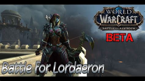 Battle For Azeroth Beta Intro Scenario For Alliance Batte Of