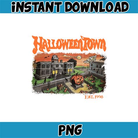 HalloweenTown Est 1998 Png, Halloweentown Png, Halloween Par - Inspire Uplift