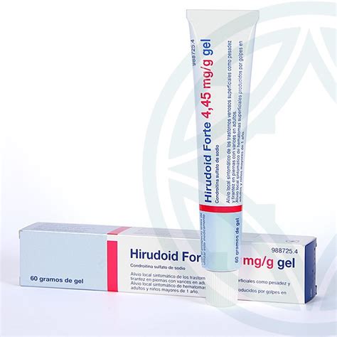 Hirudoid Forte Gel G Farmacia Jim Nez