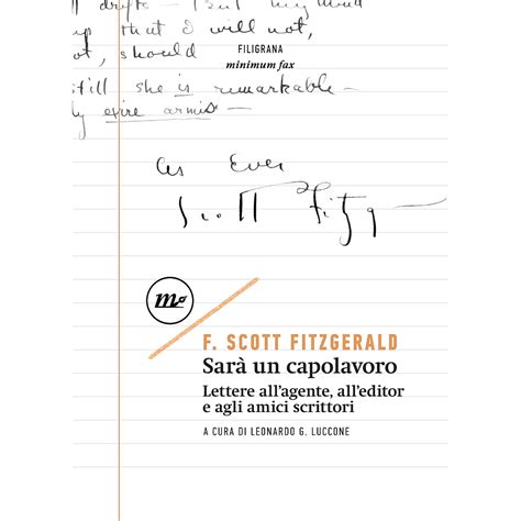 Sar Un Capolavoro Di Francis Scott Fitzgerald