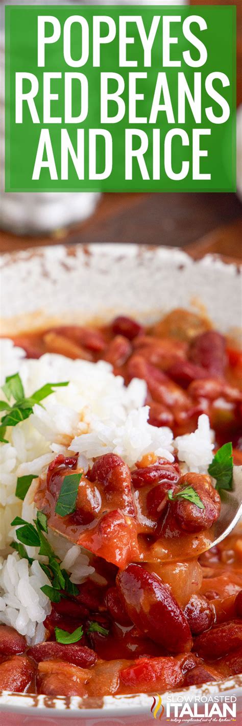 My Popeyes Red Beans And Rice Recipe Captures That Creamy Texture And