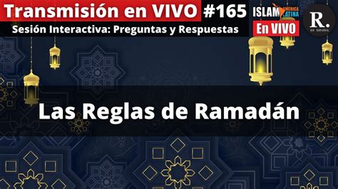 Las Reglas De Ramad N Youtube