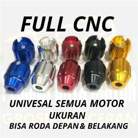 Promo Jalu As Roda Depan Model Full Cnc Warna Tone Asli Bakaran