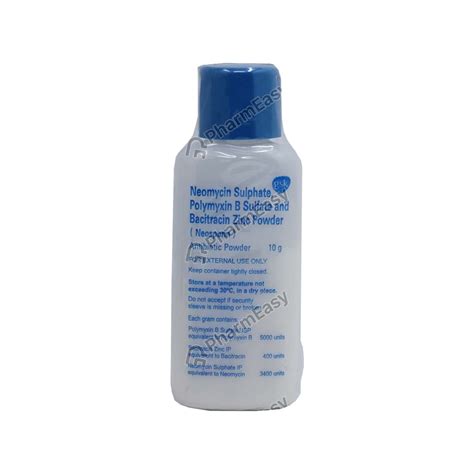 Neosporin Powder 10gm - Uses, Side Effects, Dosage, Composition & Price | PharmEasy