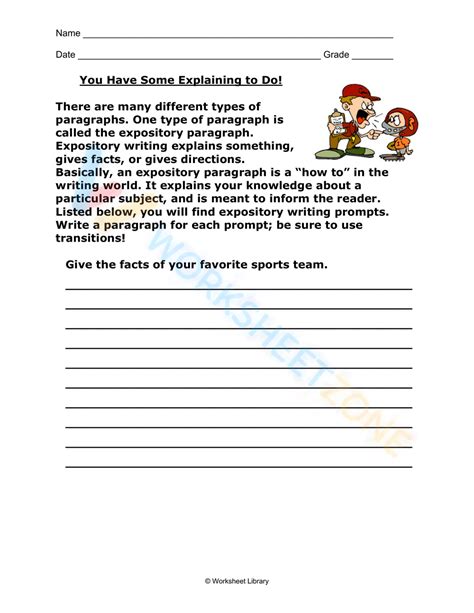 Free Writing A Paragraph Worksheet Pdf Download Free Writing A Paragraph Worksheet Pdf Png