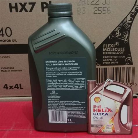 Promo Shell Helix Ultra W Kemasan Liter Full Synthetic Diskon