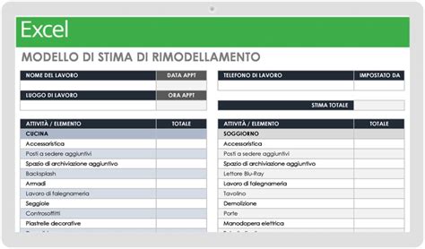 Modelli Di Stime Gratuiti Smartsheet