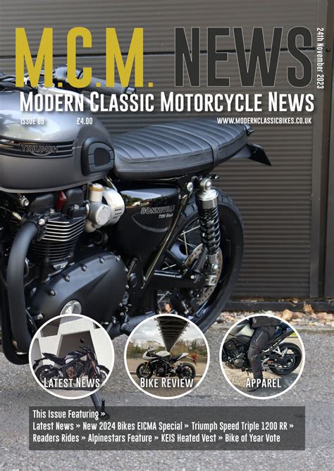 Pre-Order Issue 9 - Modern Classic Motorcycle News | Motorcycle Industry News by SBN