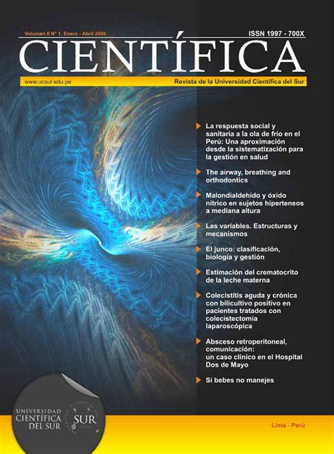 Portada De Revista Cientifica