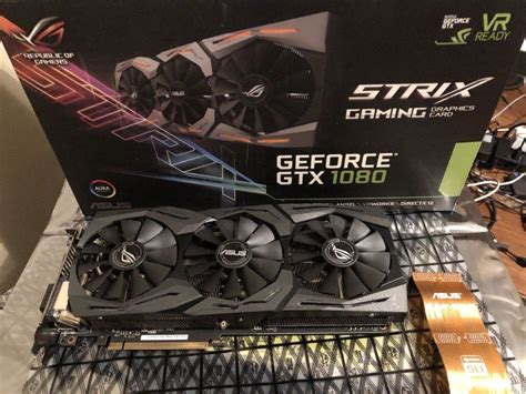 Asus Geforce Gtx 1080 8gb Rog Strix Graphics Card At Rs 30000 In Goa