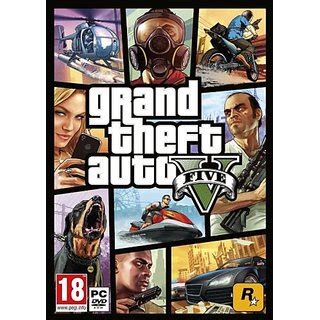 GRAND THEFT AUTO V GTA 5 PC Game ORIGINAL BRAND NEW GAME DISK