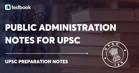 Public Administration UPSC Notes For IAS Exam 2024