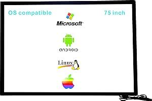 Amazon Deyowo 75 Pulgadas Interactiva 10 Puntos Infrarrojos IR