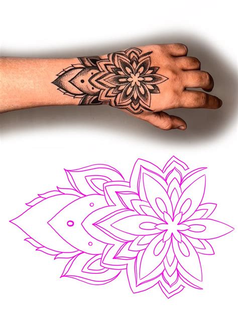 Hand mandala tattoo | Idee per tatuaggi, Tatuaggio mandala, Tatuaggi