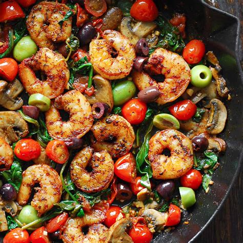 Mediterranean Shrimp 30 Minutes One Pan Julias Album