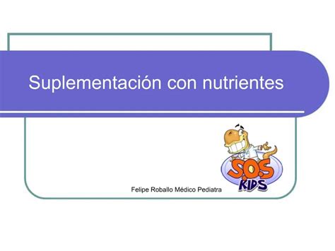 Ppt Suplementaci N Con Nutrientes Powerpoint Presentation Free