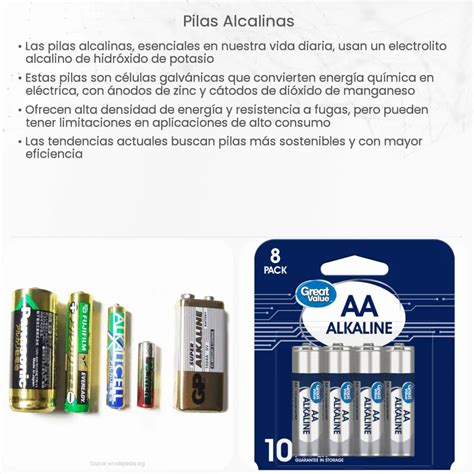 Pilas Alcalinas How It Works Application Advantages