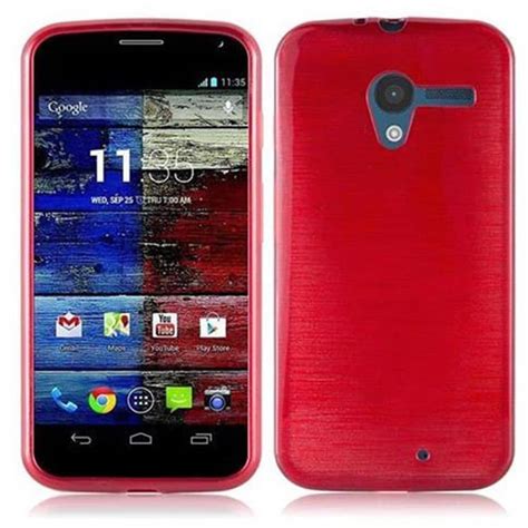 Motorola MOTO X Skal Fodral Case Röd Elgiganten