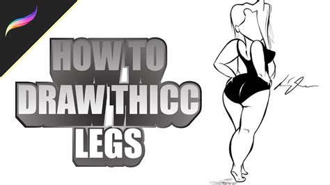 Draw Sexy Thick Legs In Procreate Ipad Pro Tutorial Youtube