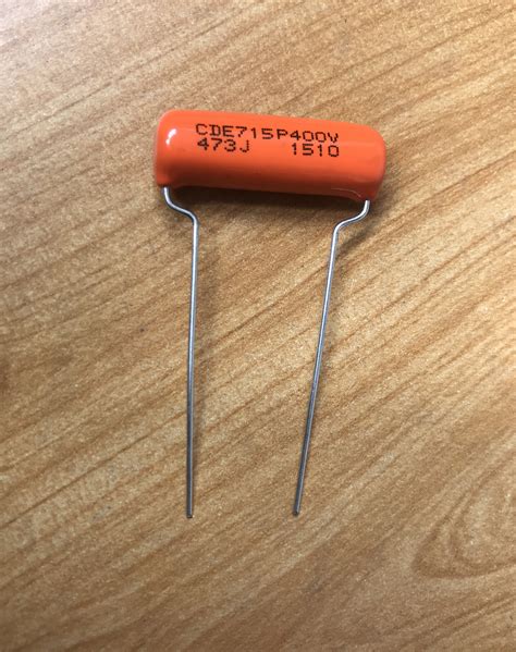 Pcs Sprague Uf J V Orange Drop Capacitor