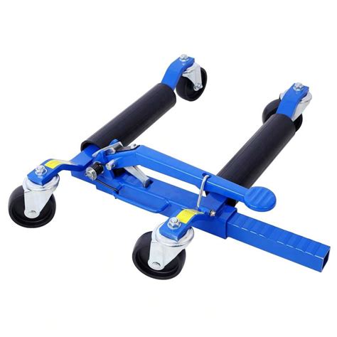 Car Wheel Dolly,Set Of 2,3000 LBS Car Dolly,Car Skates Vehicle Positioning Hydraulic Tire Jack ...