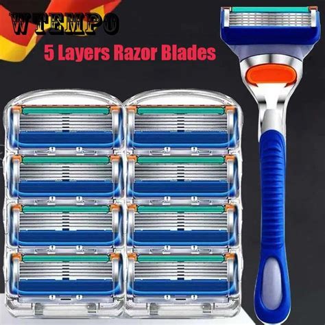 Buy New Pcs Lot Safety Razor Blades For Men Sharp Trimmer Straight