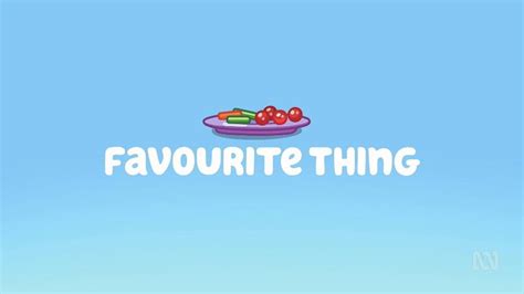 Bluey Favourite Thing Tv Episode 2020 Imdb