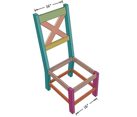 How To Build A Diy Farmhouse Chair Thediyplan