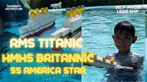 HMHS Britannic RMS Titanic SS America Star Sailing Bracing D