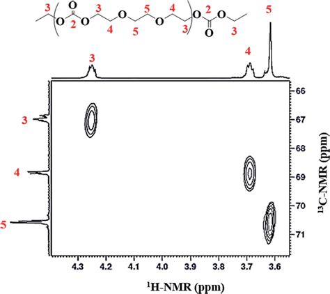 A Representative 1 H 13 C Hsqc Nmr Spectrum Of Poly Ethylene Download Scientific Diagram