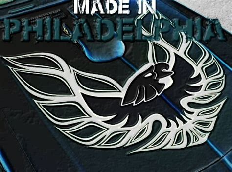 Philadelphia Eagles Emblem on Car Design