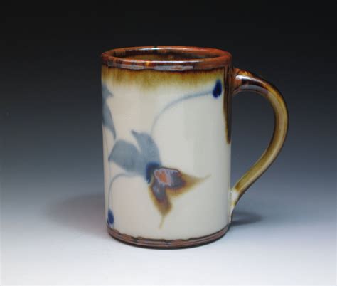 Sam Scott Porcelain Mug Studio Pottery Porcelain Mug Hand Etsy