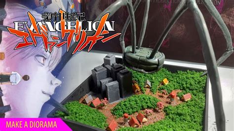 Neon Genesis Evangelion Make A Diorama Matarael マトリエル Attack Tokyo 3 Youtube