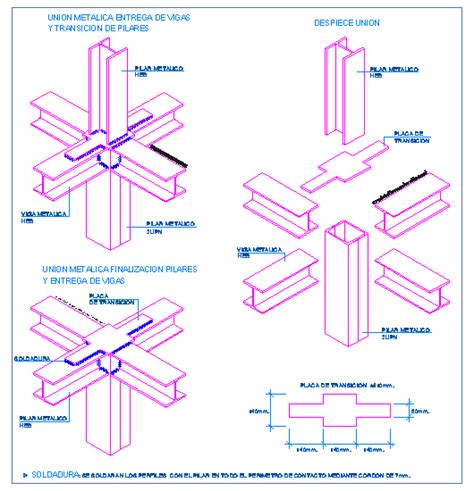 Uniones Met Licas Detallesconstructivos Net