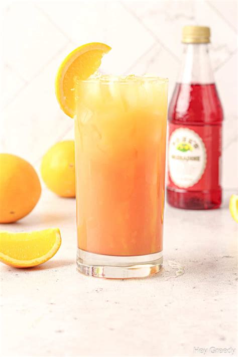 Refreshing Vodka Sunrise Cocktail Drink Recipe Hey Greedy