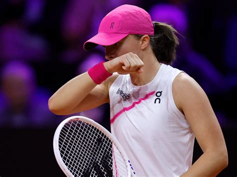 Iga Wi Tek Liderk Rankingu Wta Polska Tenisistka Skomentowa A Sw J