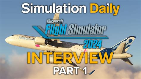 Microsoft Flight Simulator Interview Part Jorg Neumann